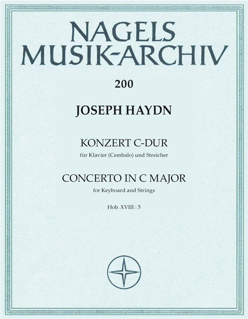 Piano Concerto C major Score & Parts